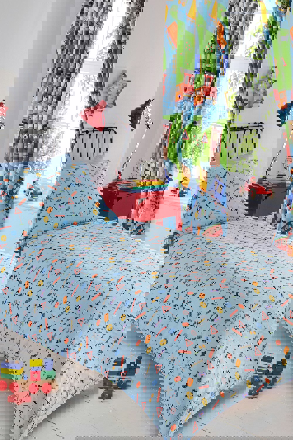 Portfolio Home Trains Duvet Cover Set