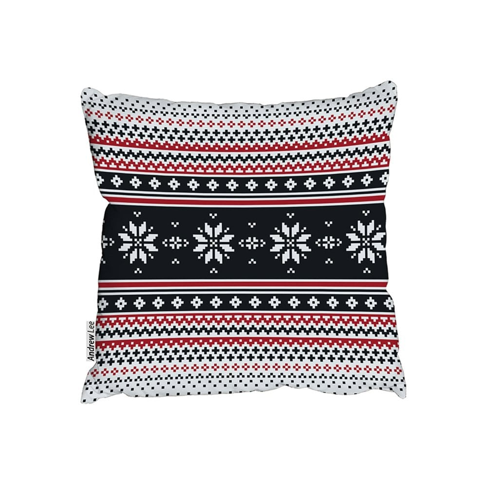 Benjamin Tate Design Abstract christmas (outdoor cushion)