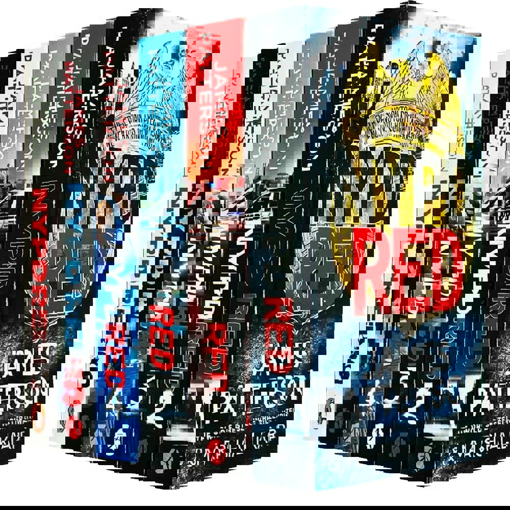 Harper & Headline James Patterson NYPD Red Series Collection 1-6 Books Set