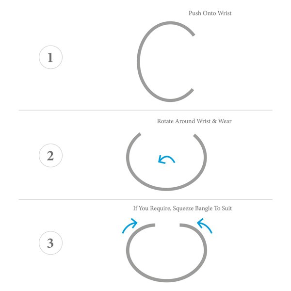 How To Wear The Anchor & Crew Crossjack Bangle