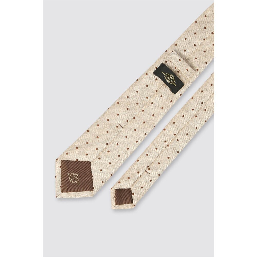 Antique Rogue Ecru Spot Tie