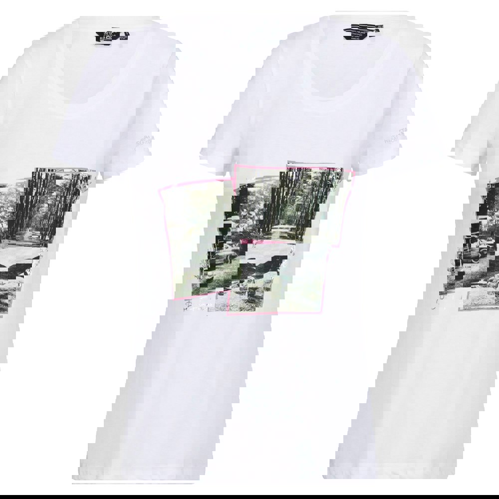 Regatta Womens/Ladies Filandra VIII Photograph T-Shirt - White