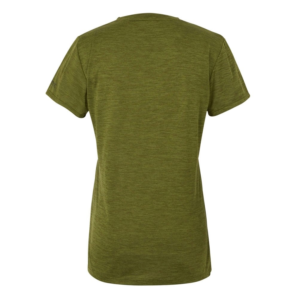 Regatta Womens/Ladies Fingal IX Flower T-Shirt - Nephrite Green Marl