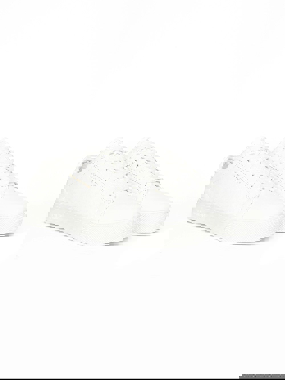 Duck and Cover Claspar Trainers White