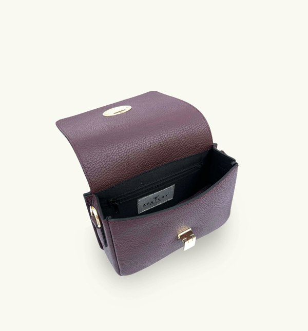 Apatchy London The Newbury Leather Bag - Port