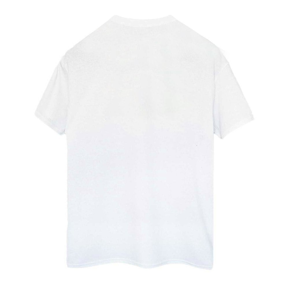 Disney Womens/Ladies Mickey Mouse Group Cotton Boyfriend T-Shirt - White
