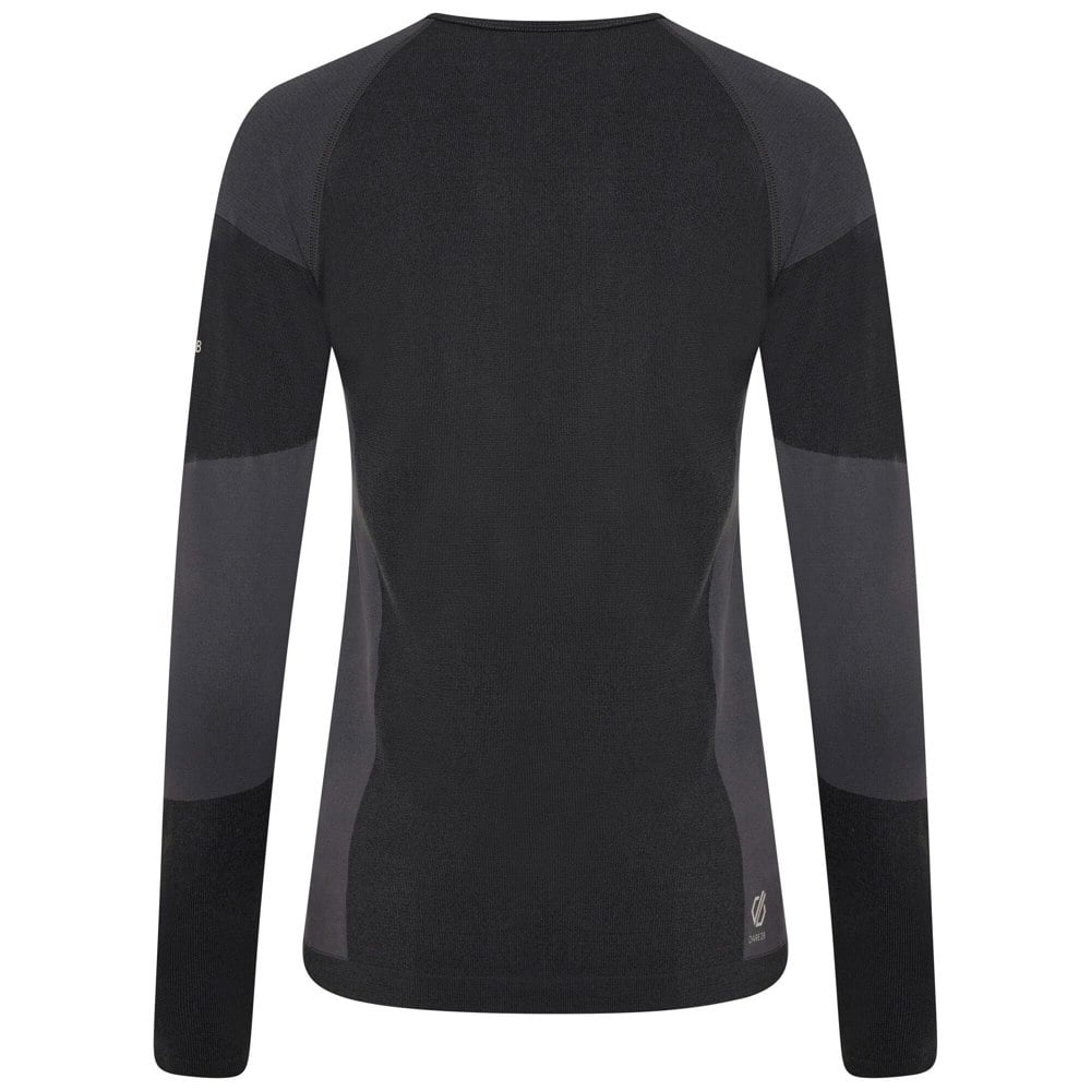 Dare 2B Womens/Ladies In The Zone II Base Layer Set - Black/Black