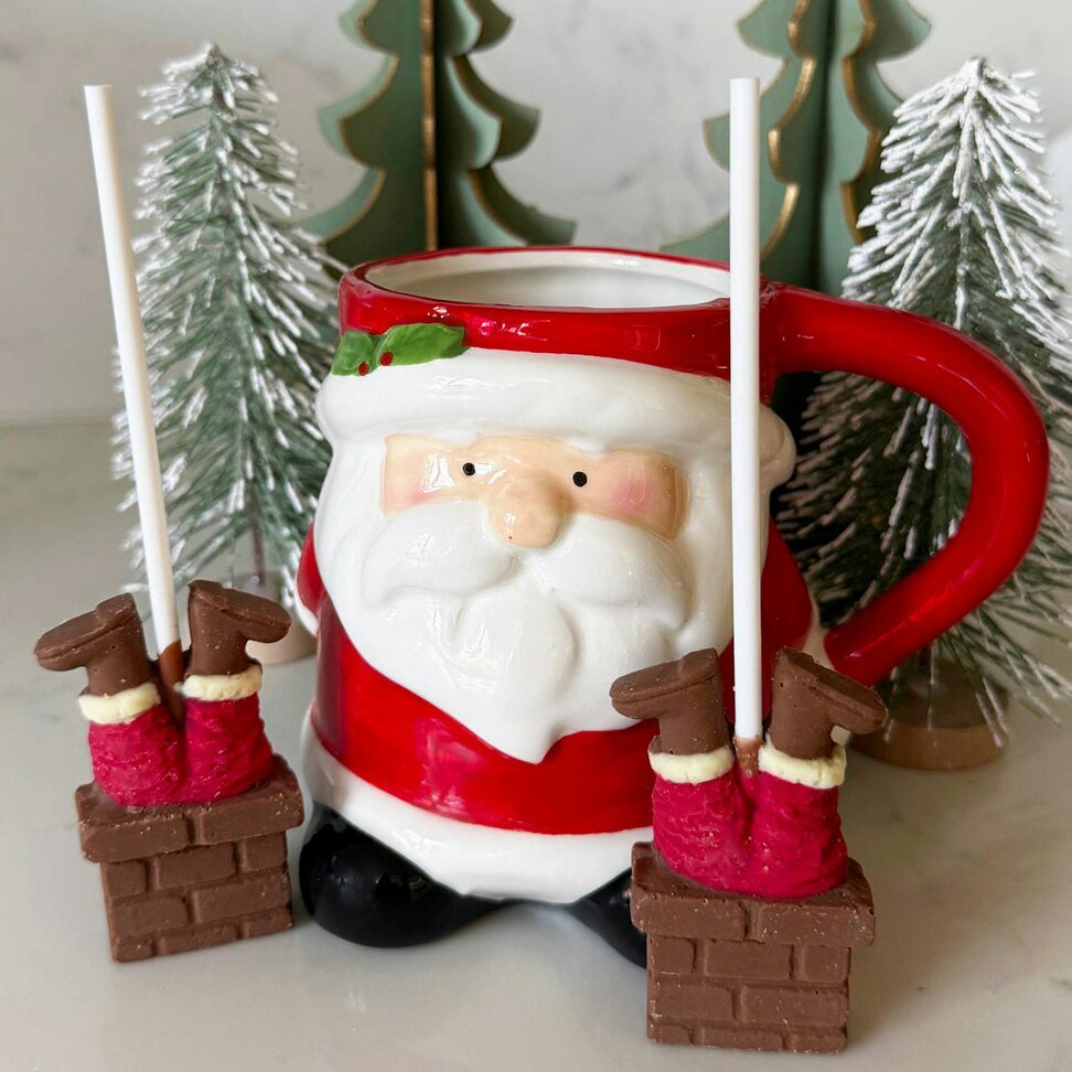 CHOC ON CHOC Christmas Hot Chocolate Stirrers