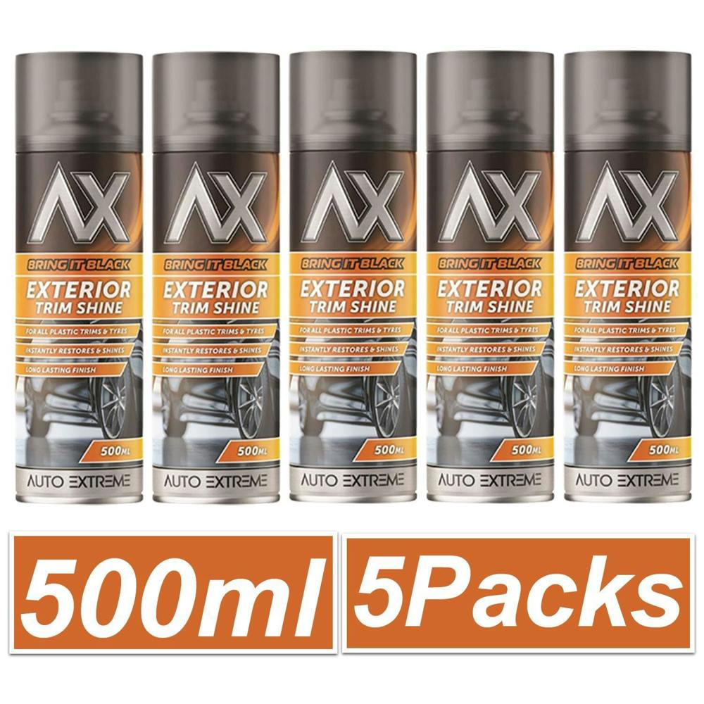 Auto Extreme 5X - Bring it Black Exterior Trim Shine Spray 500ml