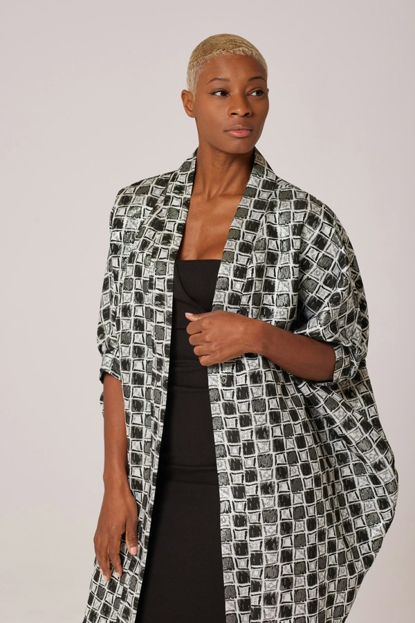 Lioness by TF Squared Midi Jamie Kimono Jacket