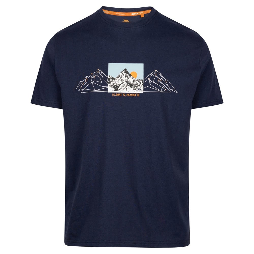 Trespass Mens Grande T-Shirt - Navy
