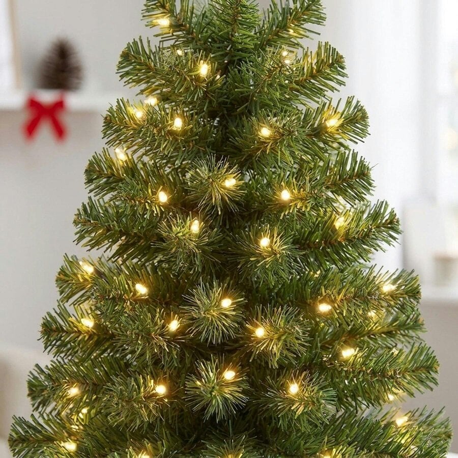 Garden Greatness Barneswood Pre-Lit Spruce Tree with Multi Action Lights