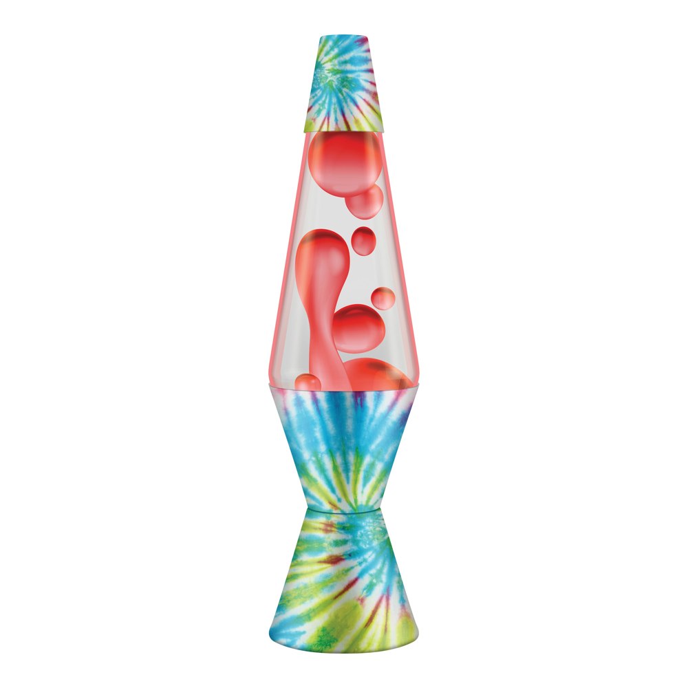 Original Lava Lamp - Pinwheel Tie Dye Themed LAVA Lamp