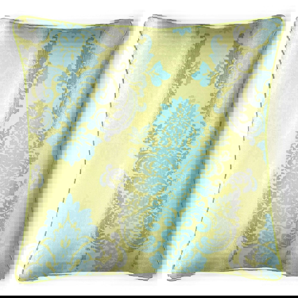 Intimates Glitter Damask Cushion - 43cm x 43cm