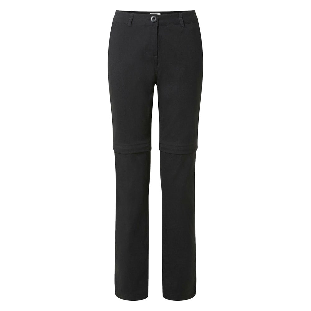 Craghoppers Womens/Ladies Kiwi Pro II Convertible Trousers - Black