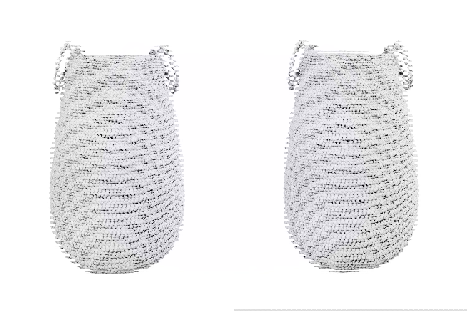 Large basket LIGHT GREY - Zuri House