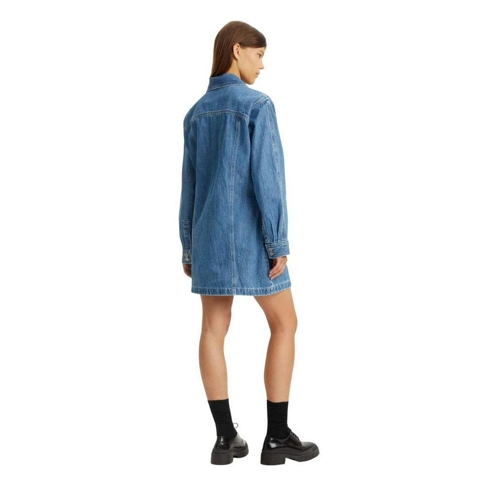 Levis Womens/Ladies Shay Denim Shirt Dress - Denim