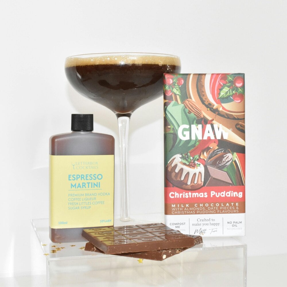 Letterbox Cocktails Secret Santa Christmas Gift Box