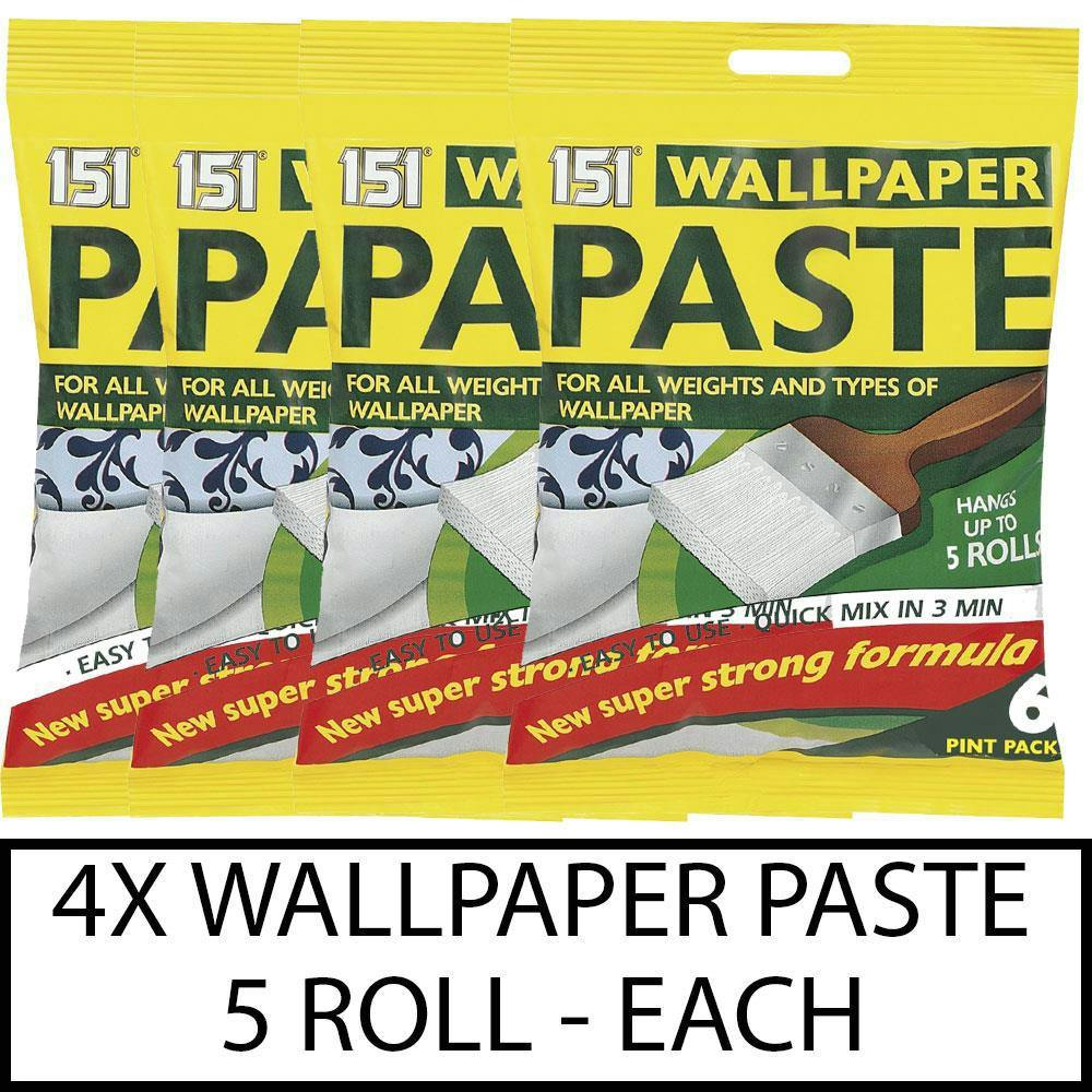 151 4X Wallpaper Paste 5 Roll