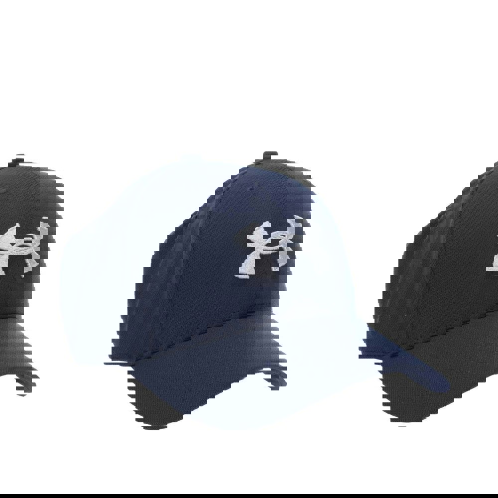Under Armour Blitzing Logo Baseball Cap - Navy