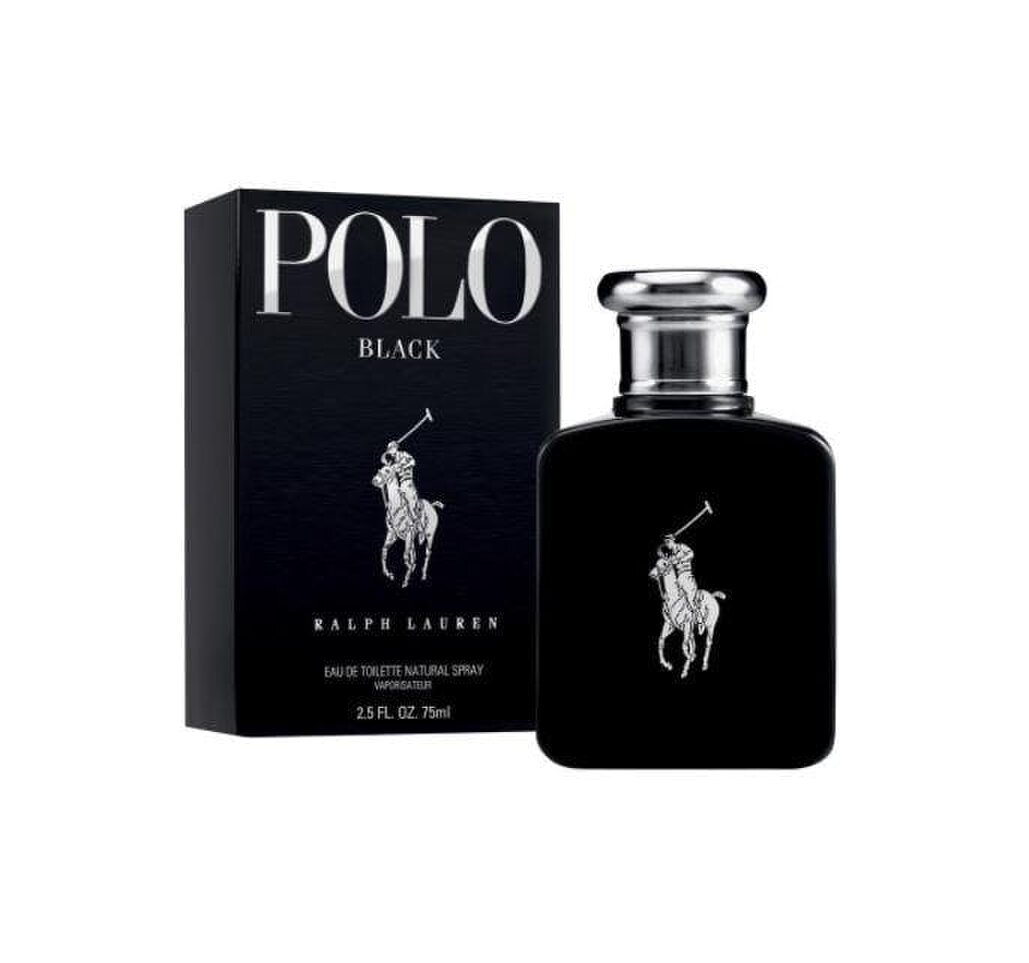 Ralph Lauren Polo Black Eau de Toilette Men's Aftershave Spray (75ml, 125ml) - 75ml