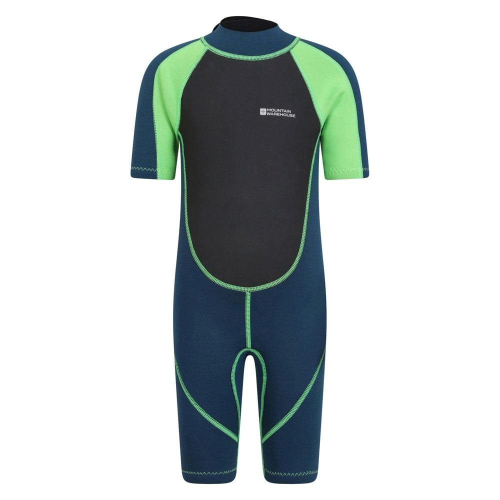 Mountain Warehouse Kids Contrast Panel Wetsuit - Green