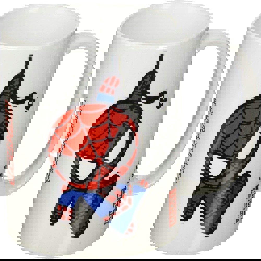 Marvel Kawaii Spider-Man Mug - White/Red/Blue
