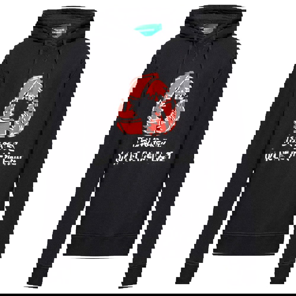Dsquared2 One Life one Planet Black Hoodie XS