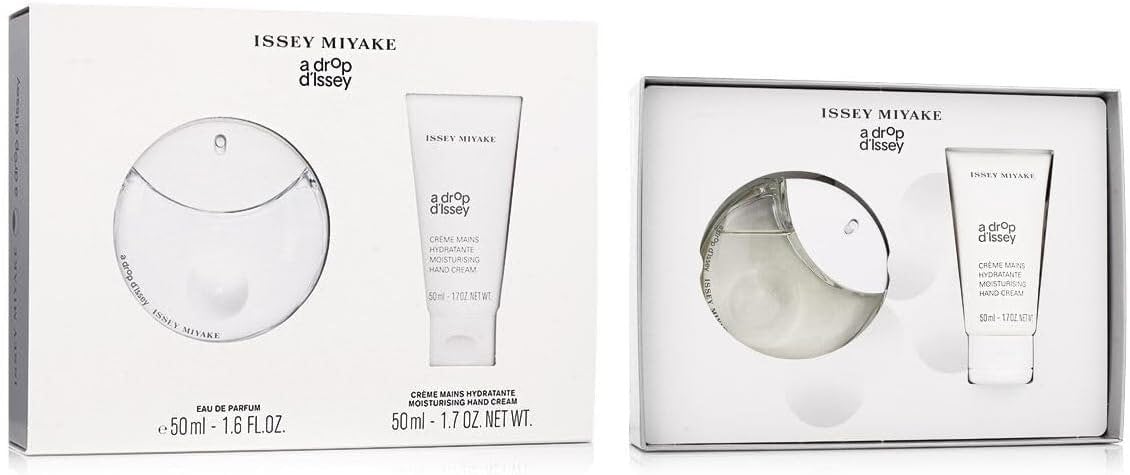 Issey Miyake A Drop D'Issey Gift Set Eau De Parfum 50ml & Hand Cream 50ml