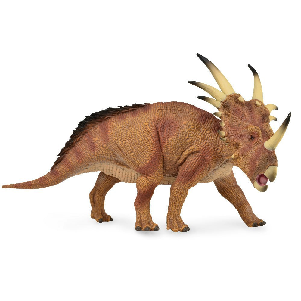 CollectA Styracosaurus Dinosaur Toy - Hand-Painted And Designed By Experts