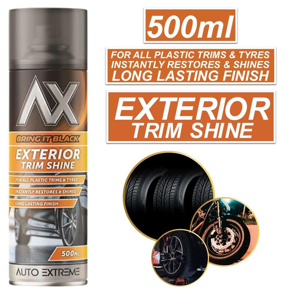 Auto Extreme 1X - Bring it Black Exterior Trim Shine Spray 500ml
