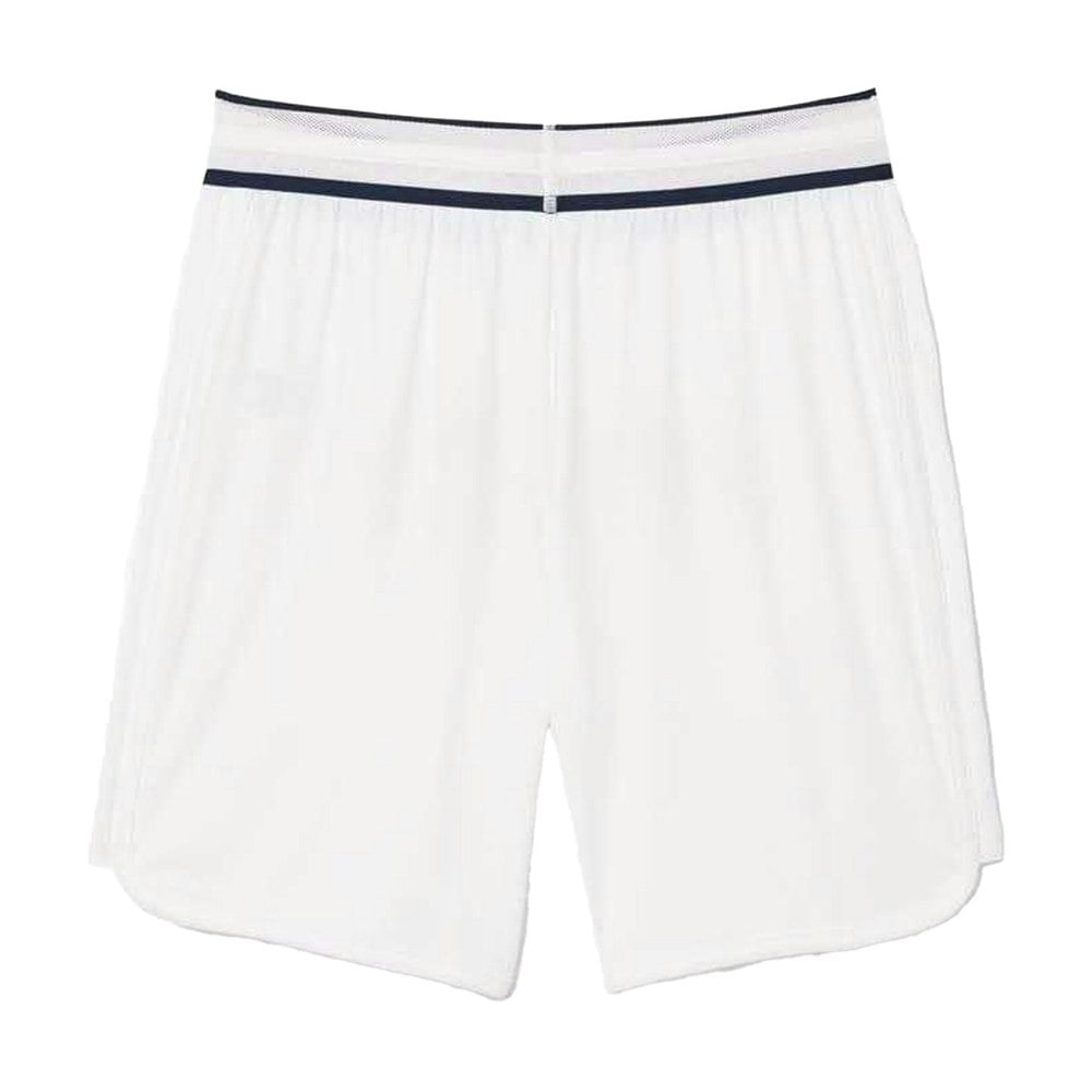 Lacoste Mens Daniil Medvedev Tennis Shorts - White