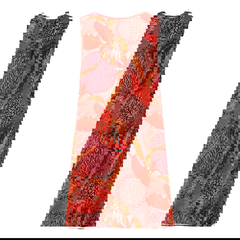 Inoa Congo Rainforest 1202115 Red Flowing Top