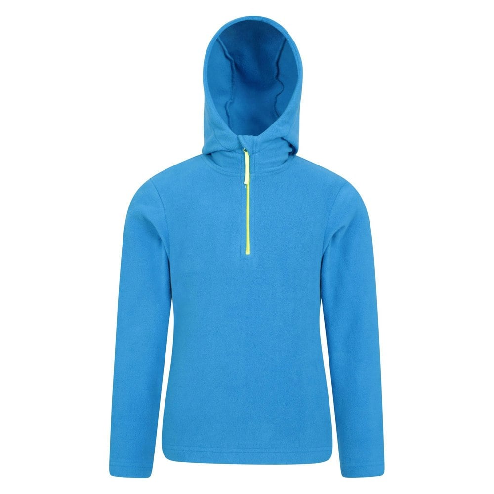 Mountain Warehouse Kids Camber II Fleece Hoodie - Cobalt
