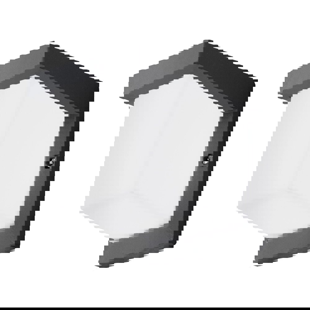 IP54 Outdoor Wall Light Anthracite Cast Aluminium 10W Built in LED Lamp Loops