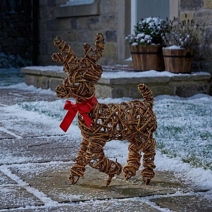 Garden Greatness Multi Action Battery Operated Outdoor Walking Reindeer