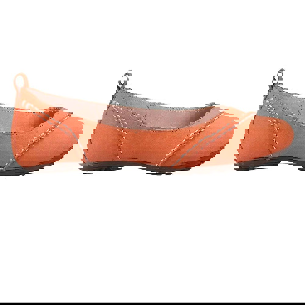 Hush Puppies Womens/Ladies Janessa Suede Slip On Pumps - Orange