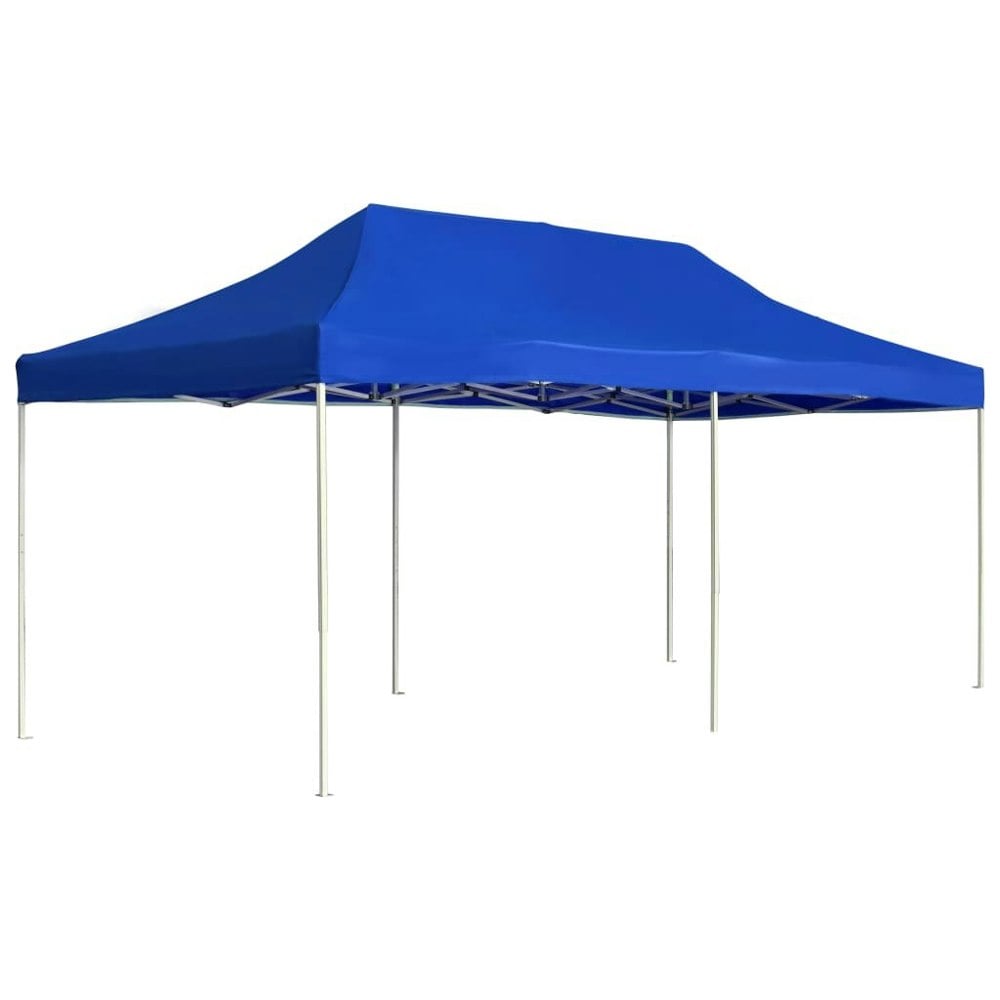 Berkfield Professional Folding Party Tent Aluminium 6x3 m Blue