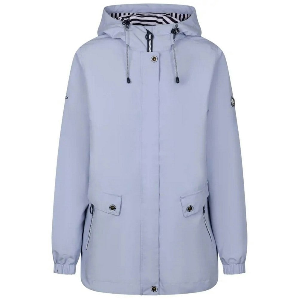 Trespass Women's Flourish Waterproof Jacket - Cool Blue