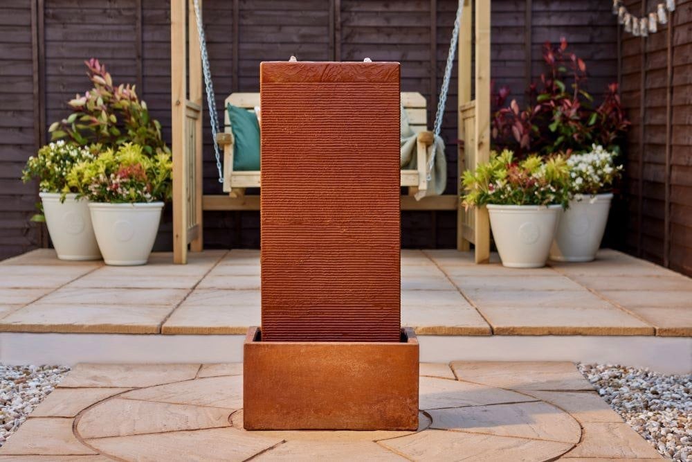 Tranquillity Water Features Amber Falls Modern Water Feature