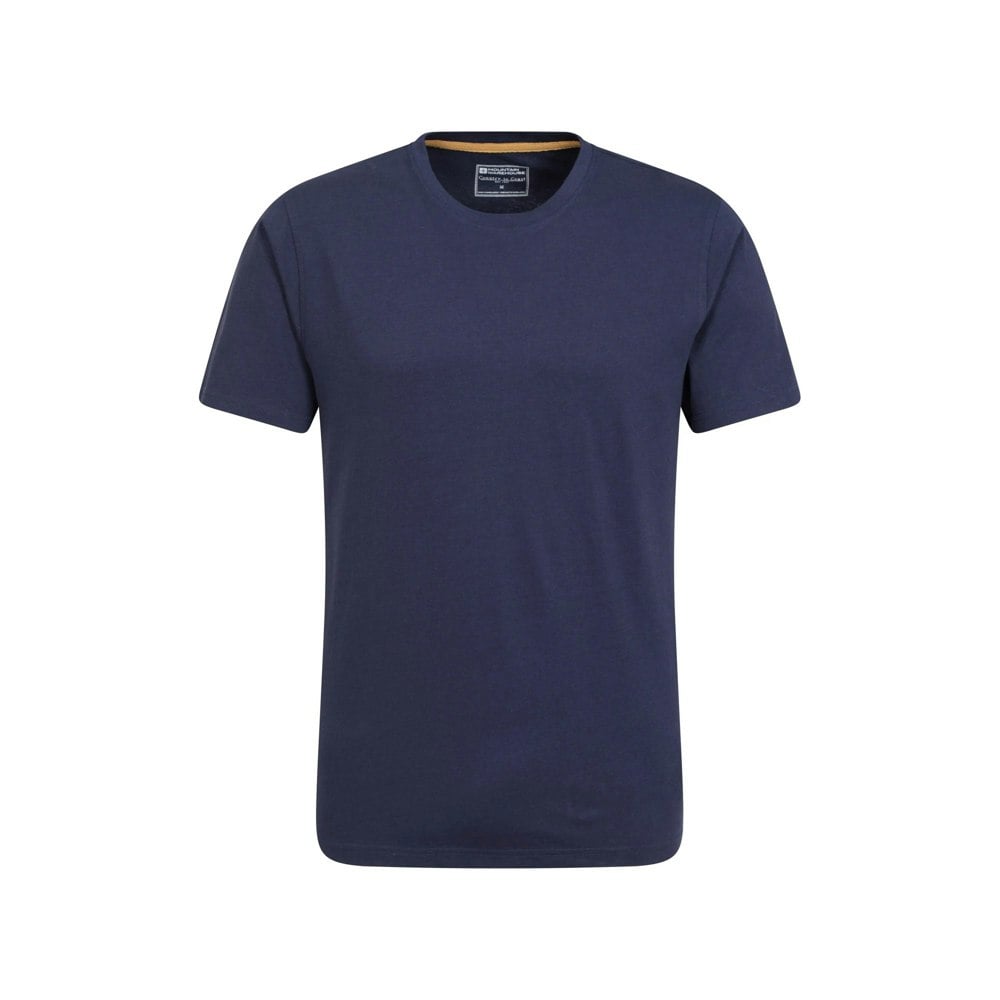 Mountain Warehouse Mens Flint Crew Neck T-Shirt - Navy