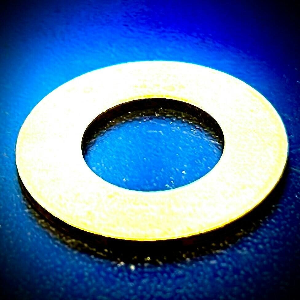 Fixaball Imperial Flat Washers Brass Table 3 Light Thin