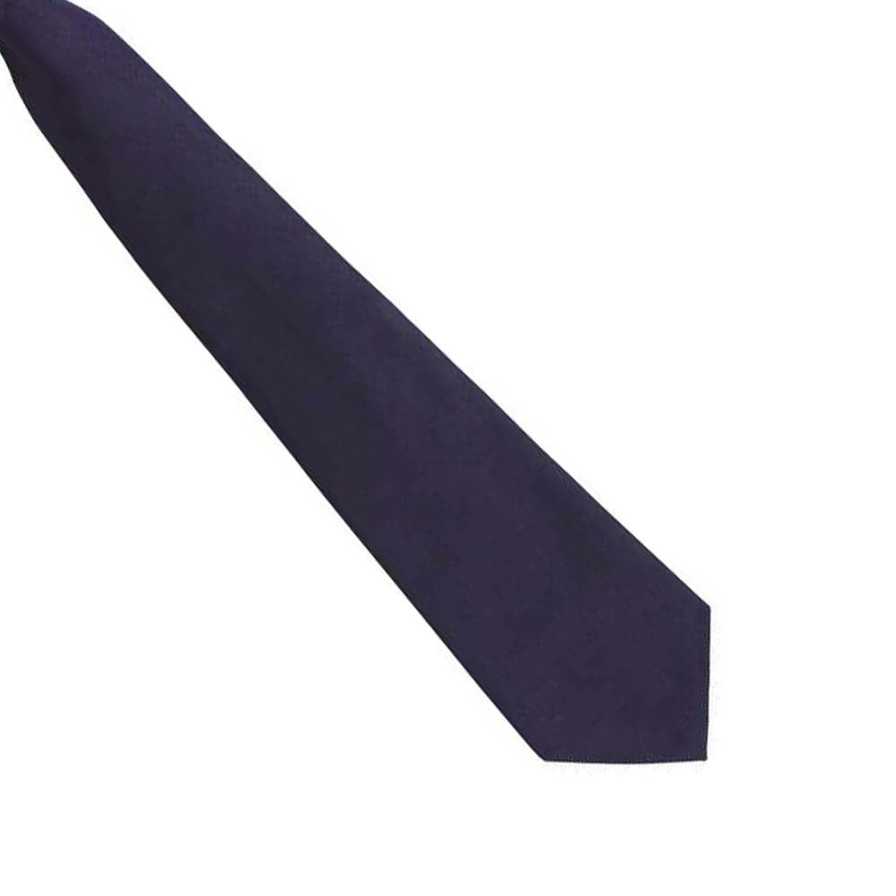 Premier Unisex Adult Colours Fashion Plain Clip-On Tie - Navy