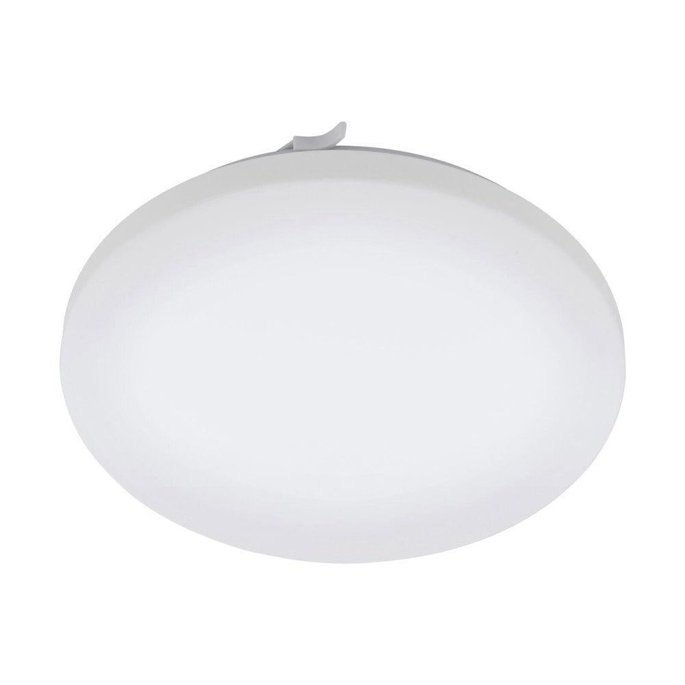 Wall Flush Ceiling Light Colour White Shade White Plastic Bulb LED 17.3W Incl Loops