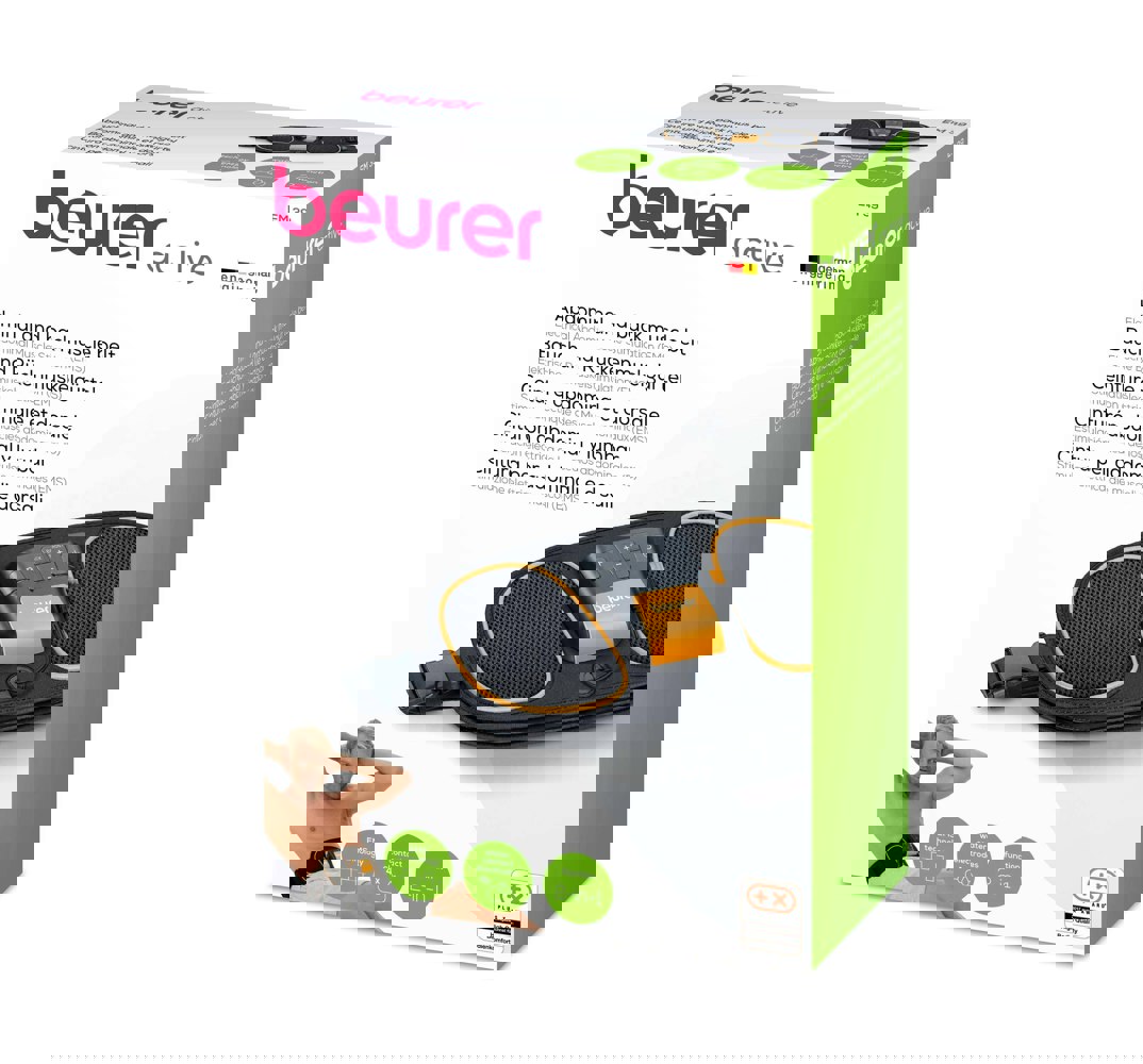 Beurer EM39 2-in-1 Abdominal/Back Muscle Belt