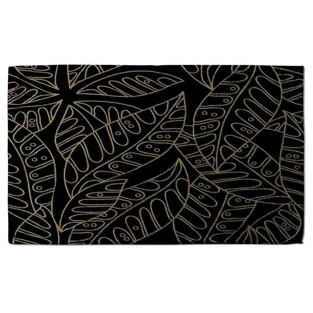 Benjamin Tate Design Lined Flower Print (Bath Towel)