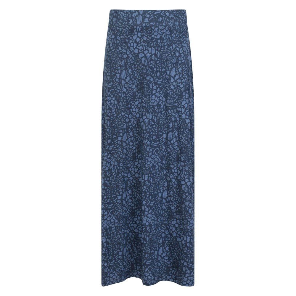 Mountain Warehouse Women's Shore Jersey Long Skirt - Dark Blue