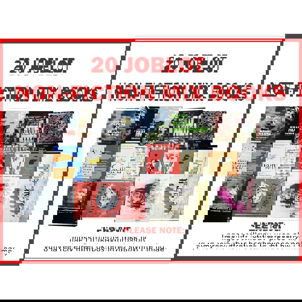 Joblot Wholesale of 20 Non-Fiction Books Collection Set Self-Help, Health, Biography, Cooking, Business, Craft,  Hobbies and more
