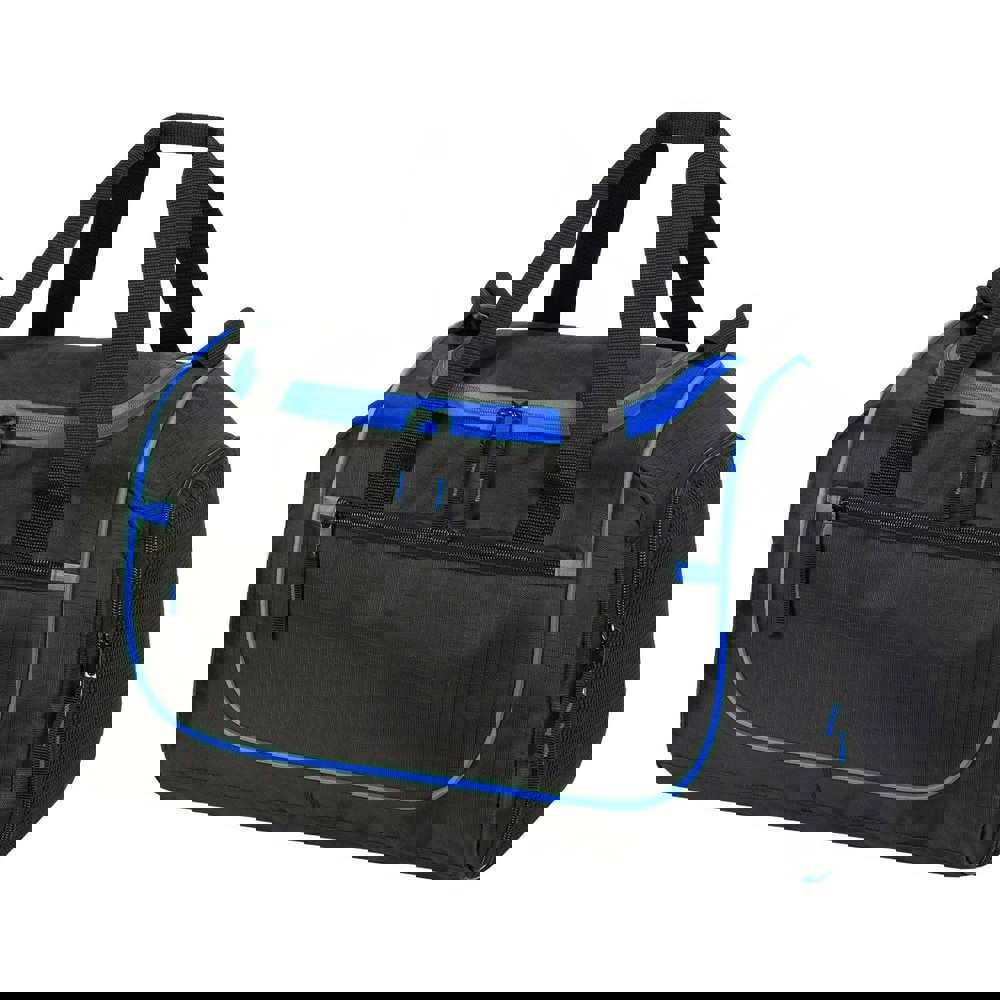 Shugon Piraeus Shoulder Strap Holdall Bag - Black/Royal