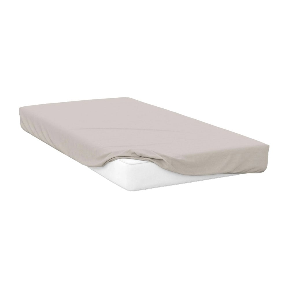 Belledorm 200 Thread Count Egyptian Cotton Fitted Sheet - Oyster